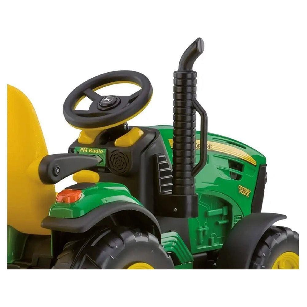 Mami Brinquedos - Black Friday Promoção - Mini Trator Eletrico Infantil  John Deere 6V - Peg Perego