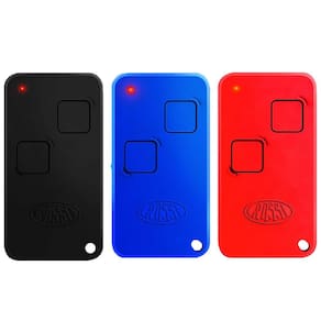 3 Controle Portão Rossi Ntx 433 Dz Nano Atto Dz3 Dz4 Bv Nano Preto Vermelho Azul