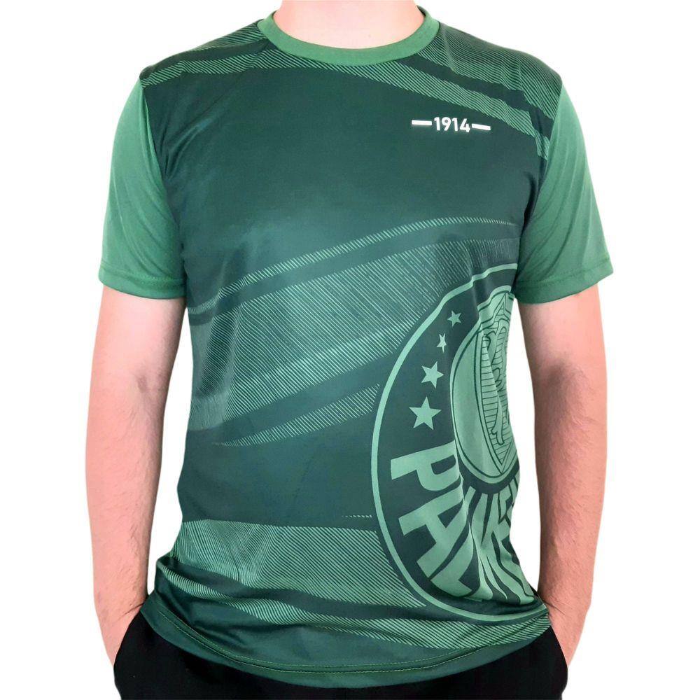 camisa palmeira azul