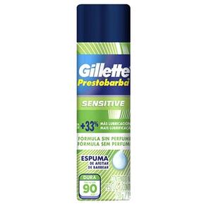 Espuma de Barbear Gillette Prestobarba para Pele Sensível Pele Sensivel 150g