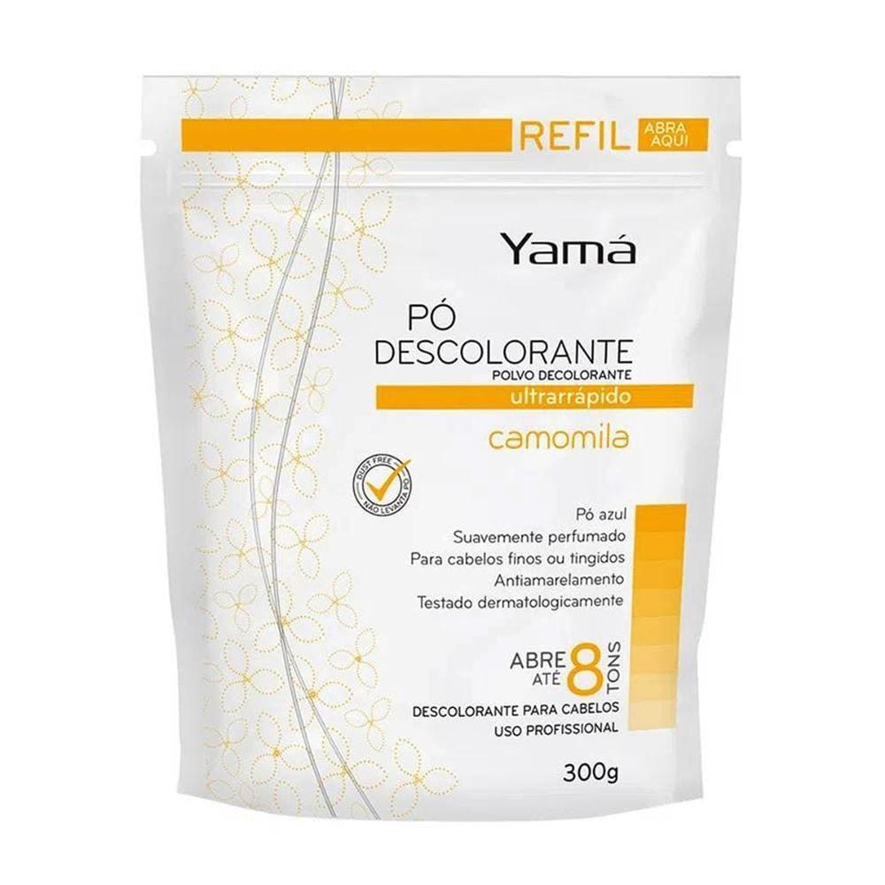 Pó Descolorante Camomila Refil 300G Yama