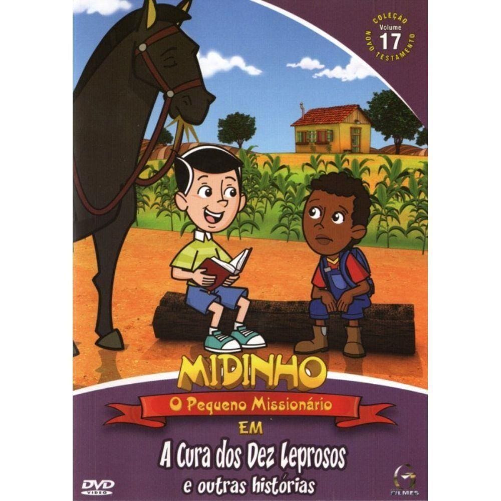 DVD O Pequeno Missionário VOL 17 - Graça Filmes