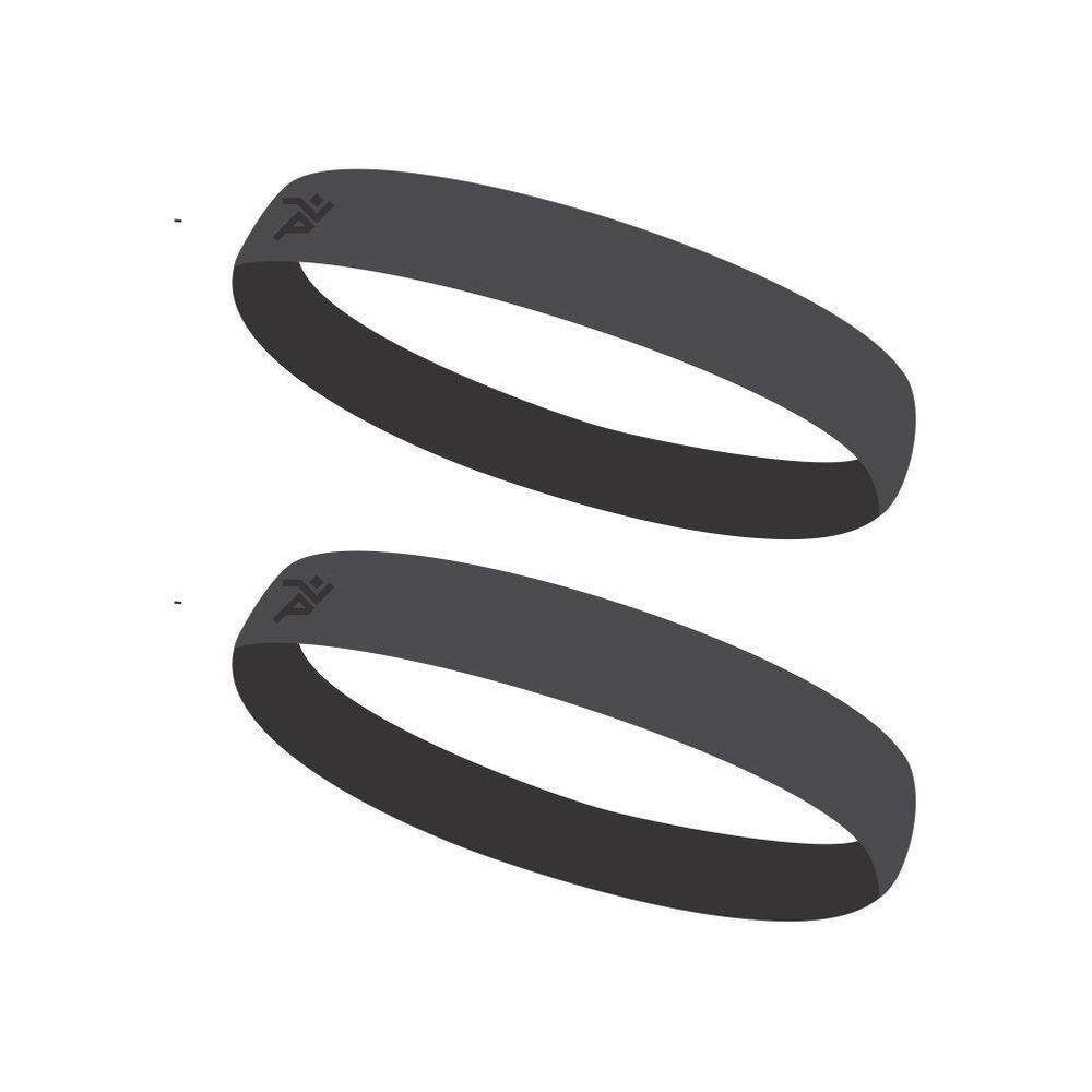 Faixa De Cabelo Com Silicone 2 Unid Pretas - Sportbr