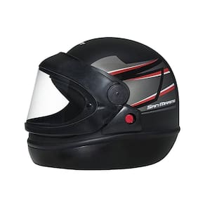 Capacete Integral San Marino Tittanium Preto Fosco TAM 56