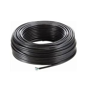 Cabo Comando PP 3 vias 1,5mm 100 Metros Preto