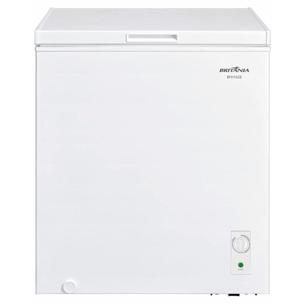 Freezer e Refrigerador Horizontal  Britânia BFH162B 143L Branco 220V