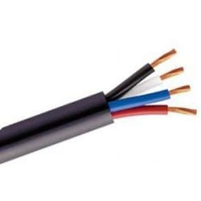 Cabo Comando PP 4 vias 1,5mm 10 Metros Preto