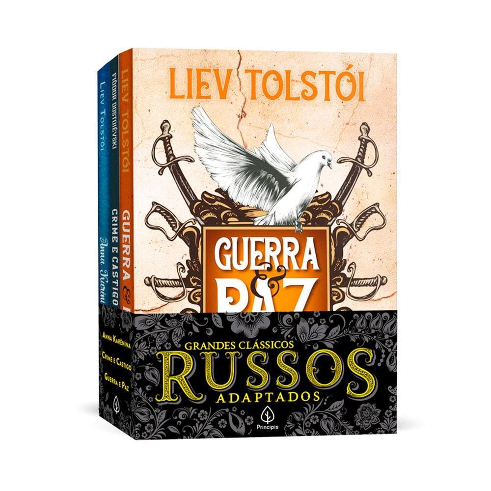 Box Grandes Clássicos Russos Adaptados