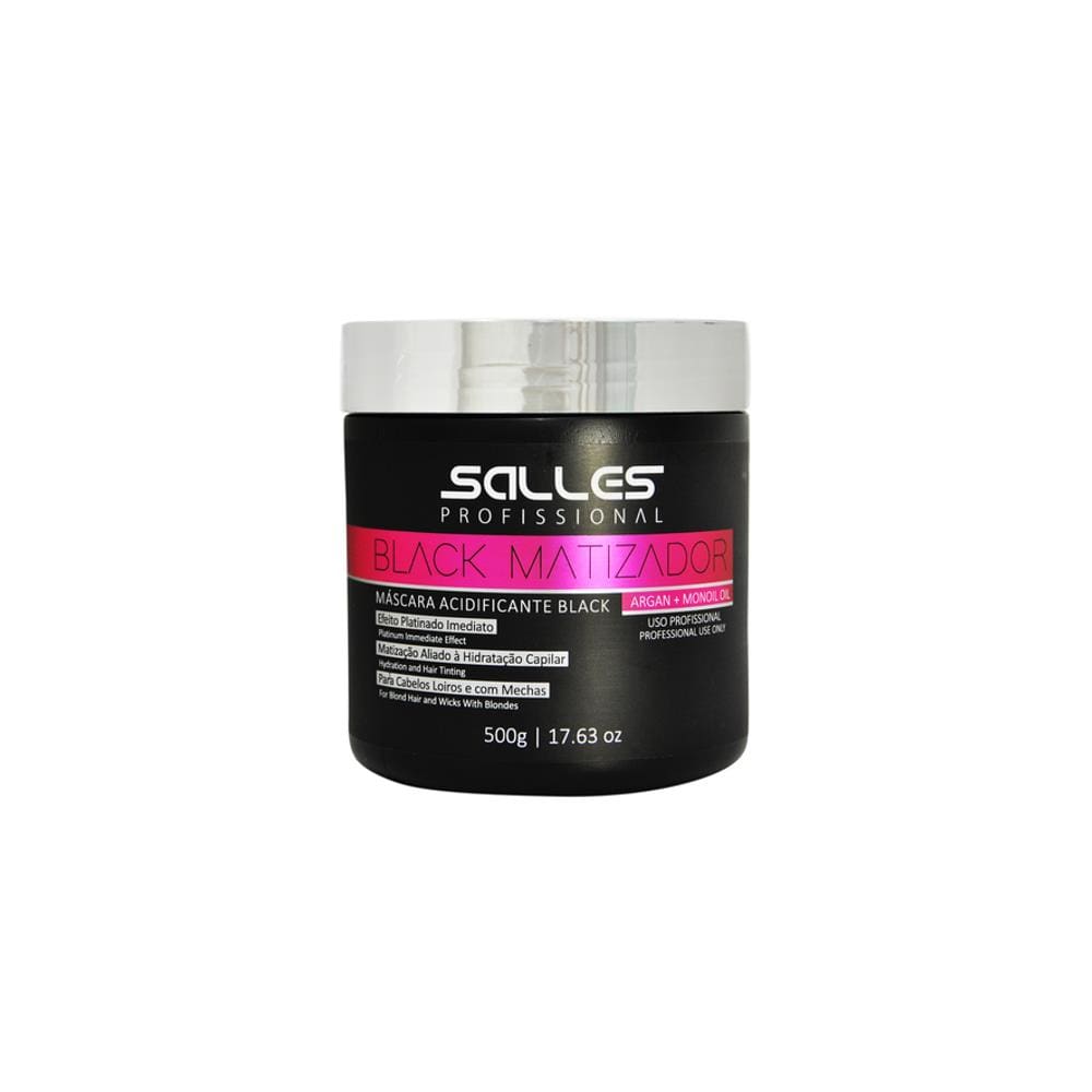 Máscara Black Matizadora Salles Profissional 500gr