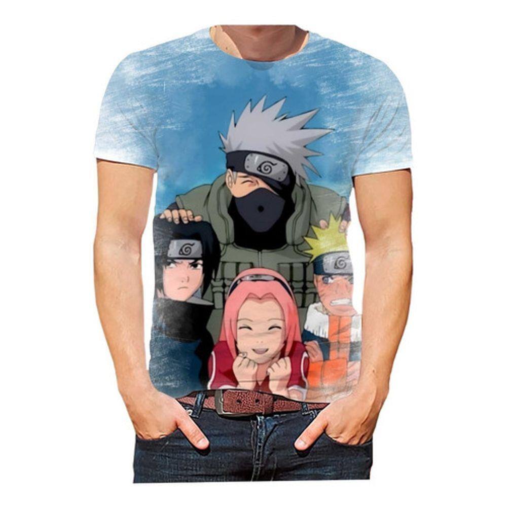 camisa de anime desenho