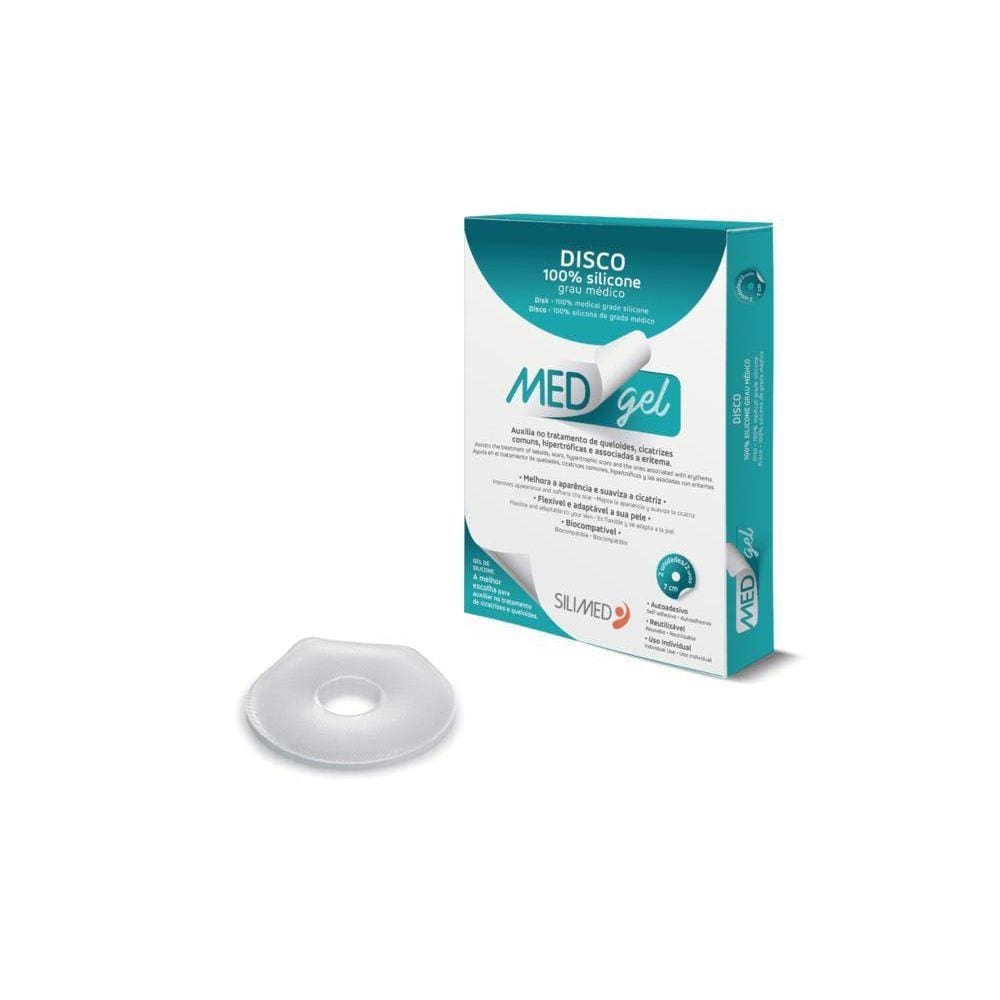 Medgel Silimed Disco De Silicone Com 2 Unidades