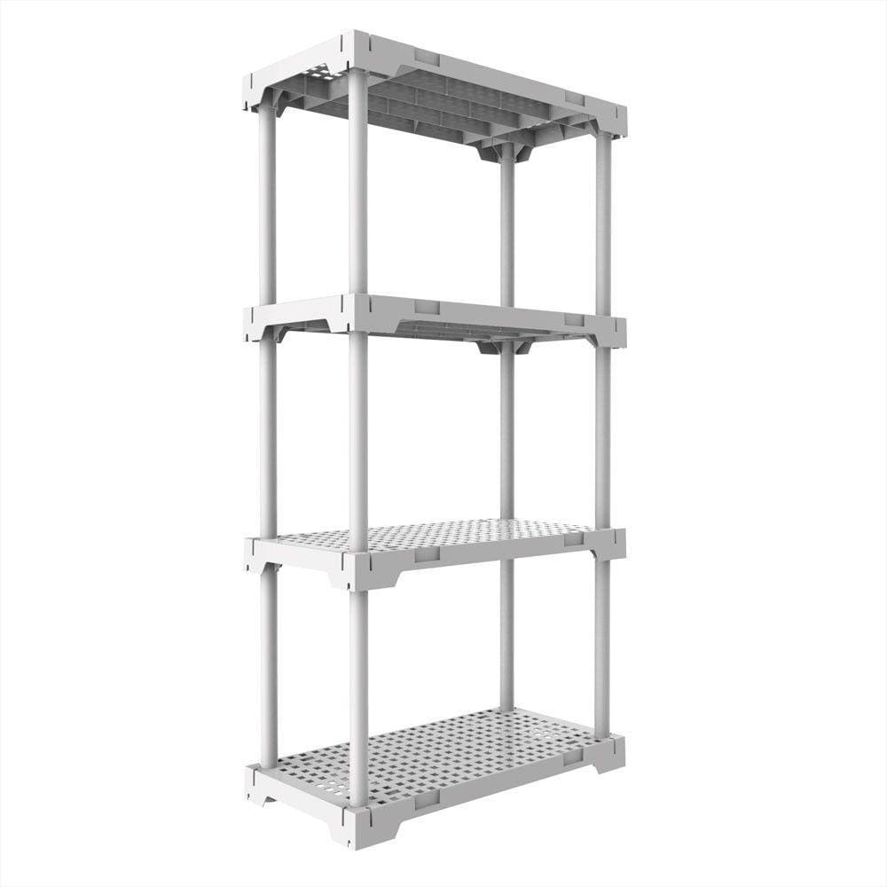 Estante Poly4 Com 4 Prateleirasbranca