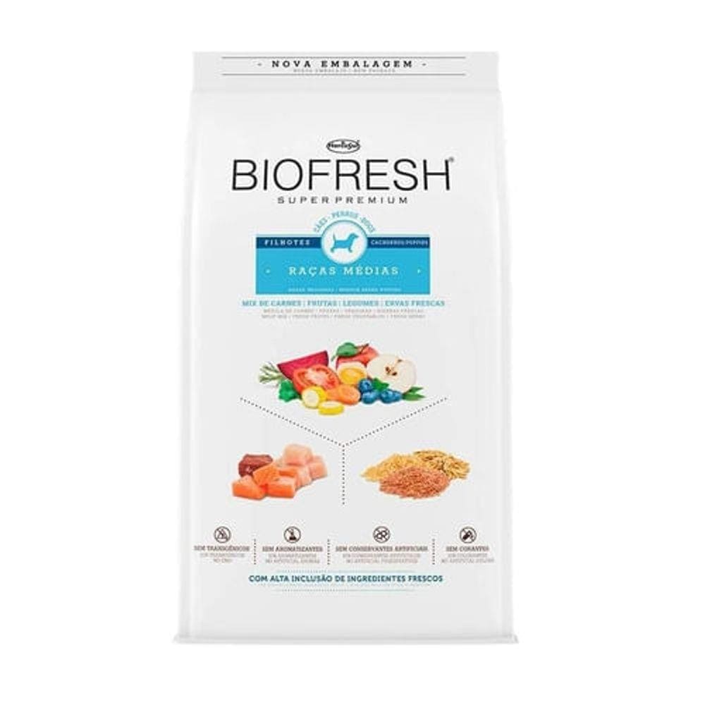 Ração Biofresh Filhote Med 10,1 kg