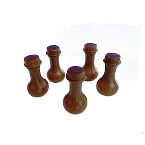 Botija Marrom Sem Oleo,  10Ml Com 100 Unidades
