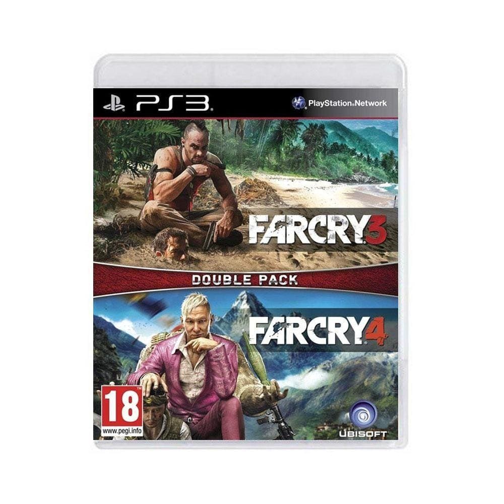 Jogo Far Cry 3 + Far Cry 4 Double Pack - Ps3