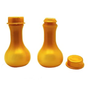 Botija Dourada Sem Oleo De Uncao 10 Ml 100 Unidades