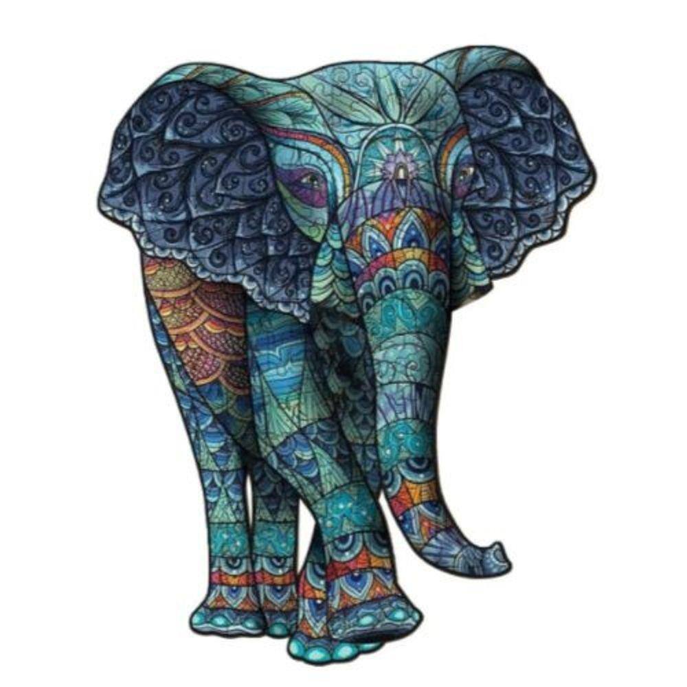 Quebra-cabeça - Elefante Indiano - Frete grátis na Decora Vibes