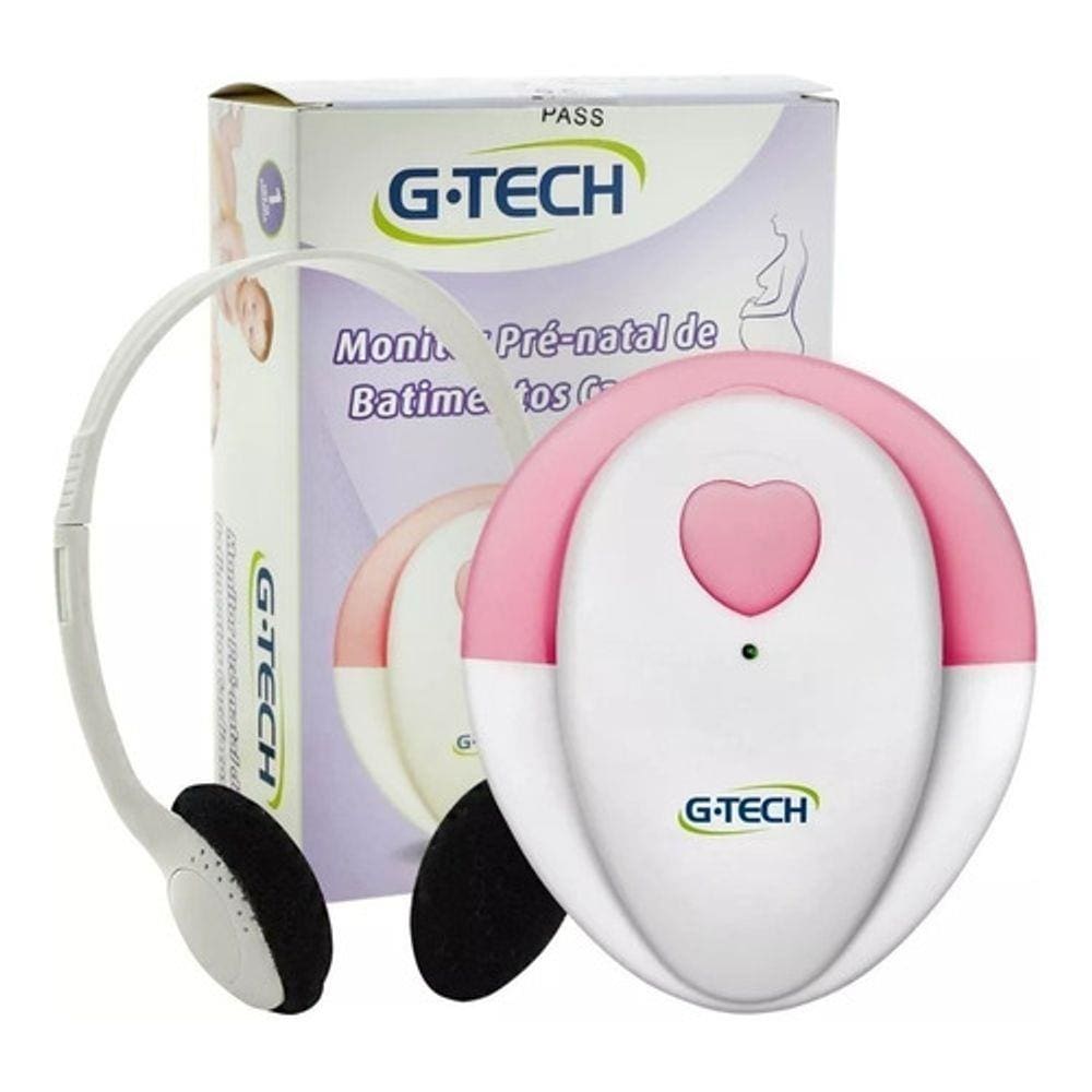 Monitor Fetal Doppler Pré Natal Batimentos Cardíacos G-tech