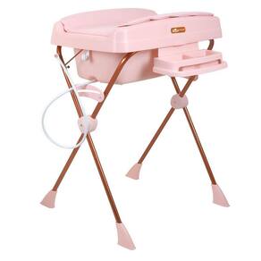 Banheira de Bebe Burigotto Millenia+ Mon Amour Rosa
