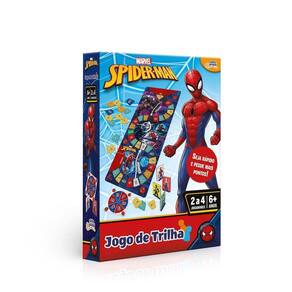 Jogo de Tabuleiro - Kazaa Júnior - Marvel Spider-Man - Elka