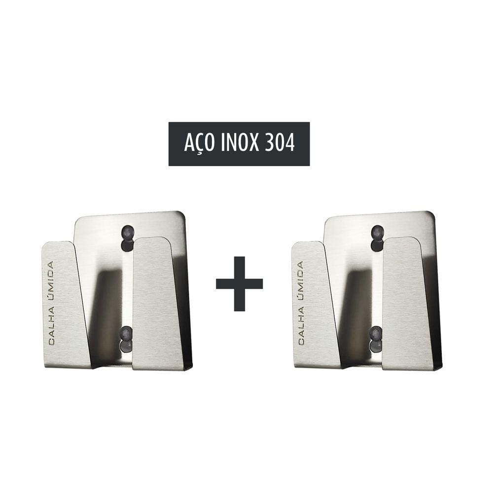 Porta Esponja Inox Com Ventosa Suporte Multifuncional P/ Pia