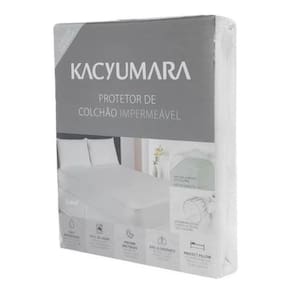 Protetor De Colchão Capa King Algodão Impermeavel Kacyumara