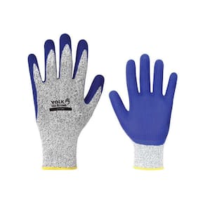 Luva Anti Corte Cut Grip Banho Látex Antiderrapante Volk G