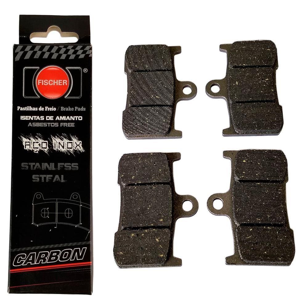 Pastilha Freio Diant Z800 / Z900 / Z1000 / B-KING 1300 / Tiger 1050 (fischer FJ2962C Dupla)