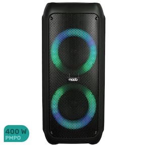 Caixa de Som Moob Urban com Dois Alto Falantes de 6,5" 400WP Iluminação em LED Bluetooth TWS