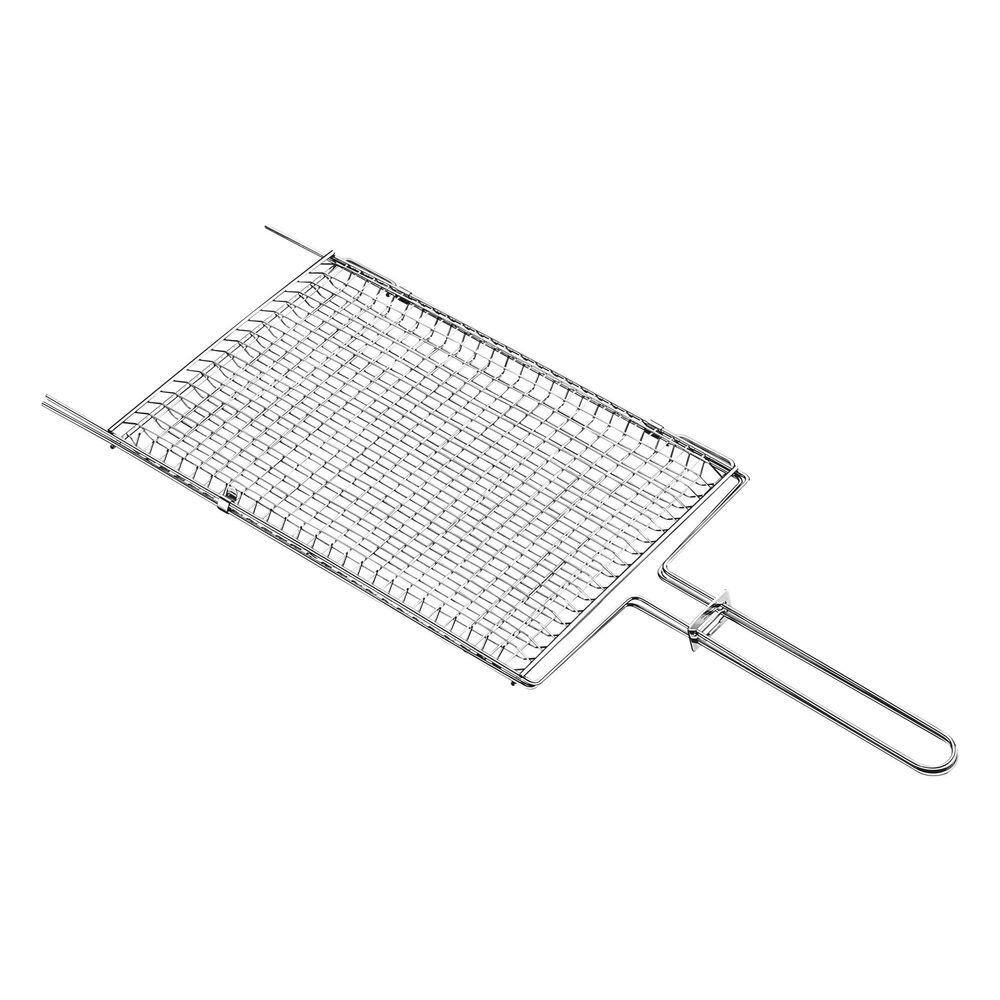 Grelha Tramontina Churrasco em Aço Inox 75,5 x 27 cm Tramontina