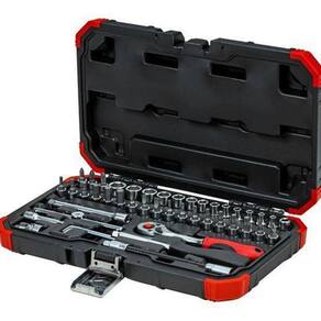 Jogo Soquete Sextavado Gedore 1/4 Com 46 Peças R49003046