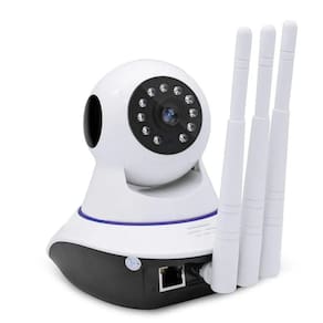 Babá Eletrônica Câmera Wi-Fi Visão Noturna Microfone Sem Fio