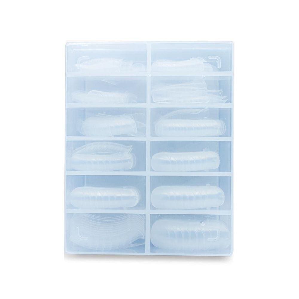 Molde F1 Sorriso Grande Unhas Gel Porcelana 120 Unidades