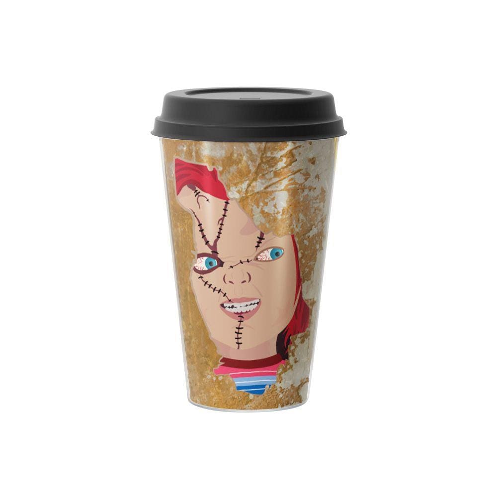 Copo Viagem Café 500ml Brinquedo do Mal CCF-17 Beek Geeks