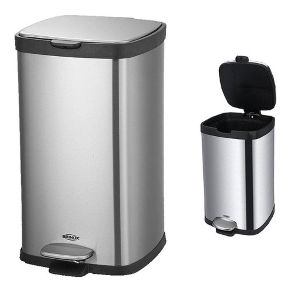 Lixeira Inox Com Pedal E Balde 20L Frame 3066/101