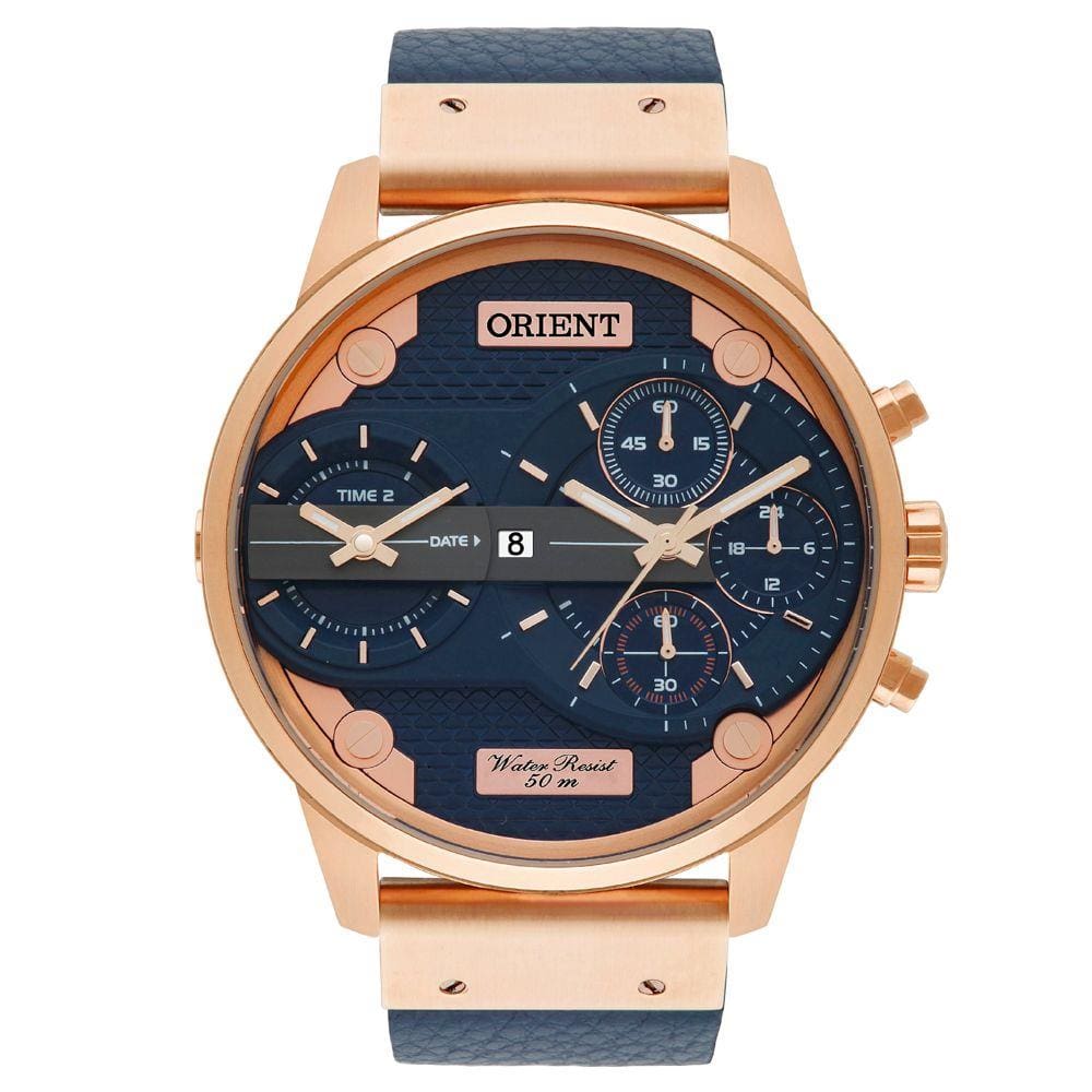 Relogio Orient Cronografo Dual Time - Mrsct001 D1dx