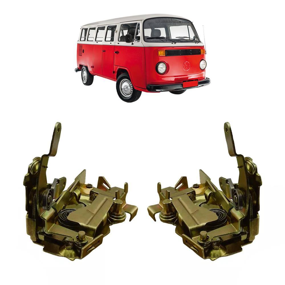 Par Fechadura Porta Dianteira Kombi Clipper 1975 Até 1997