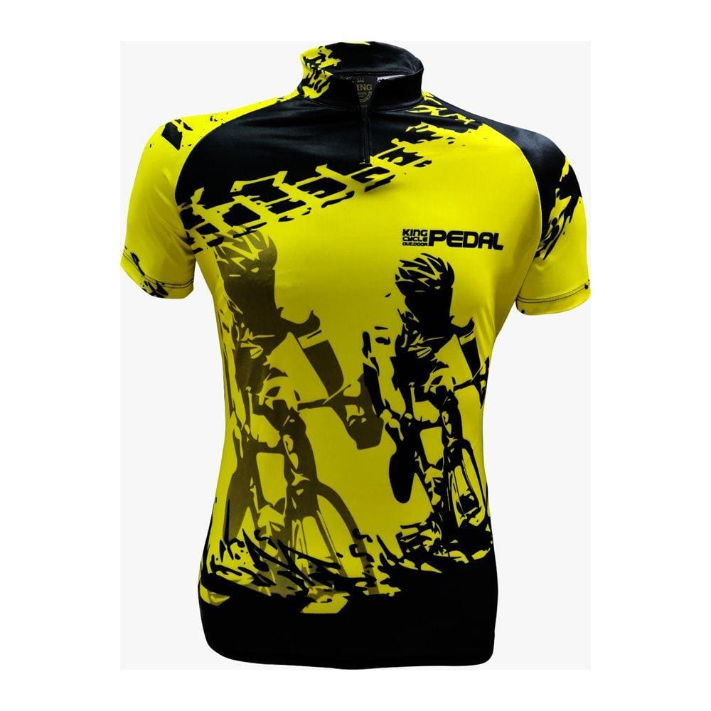 Camiseta De Ciclismo King Brasil Com Bolsos Pedal 05 SSX Multicoisas