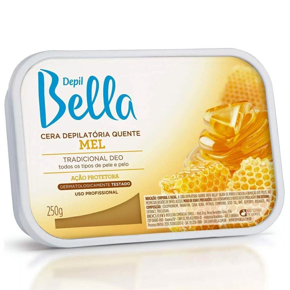 Cera Depilatória Depil Bella Mel 250g