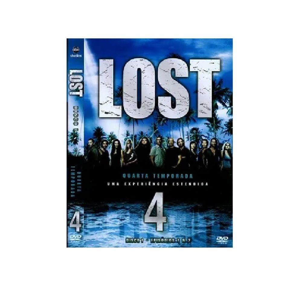 DVD Lost Disco 1 - 4ª Temp - ABC STUDIOS