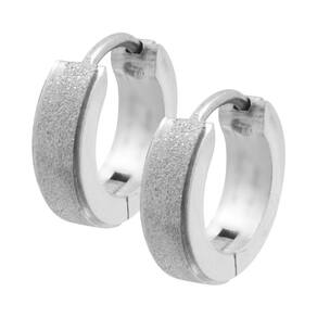 Brinco Aço Argola com GTR 14.10x3.90mm