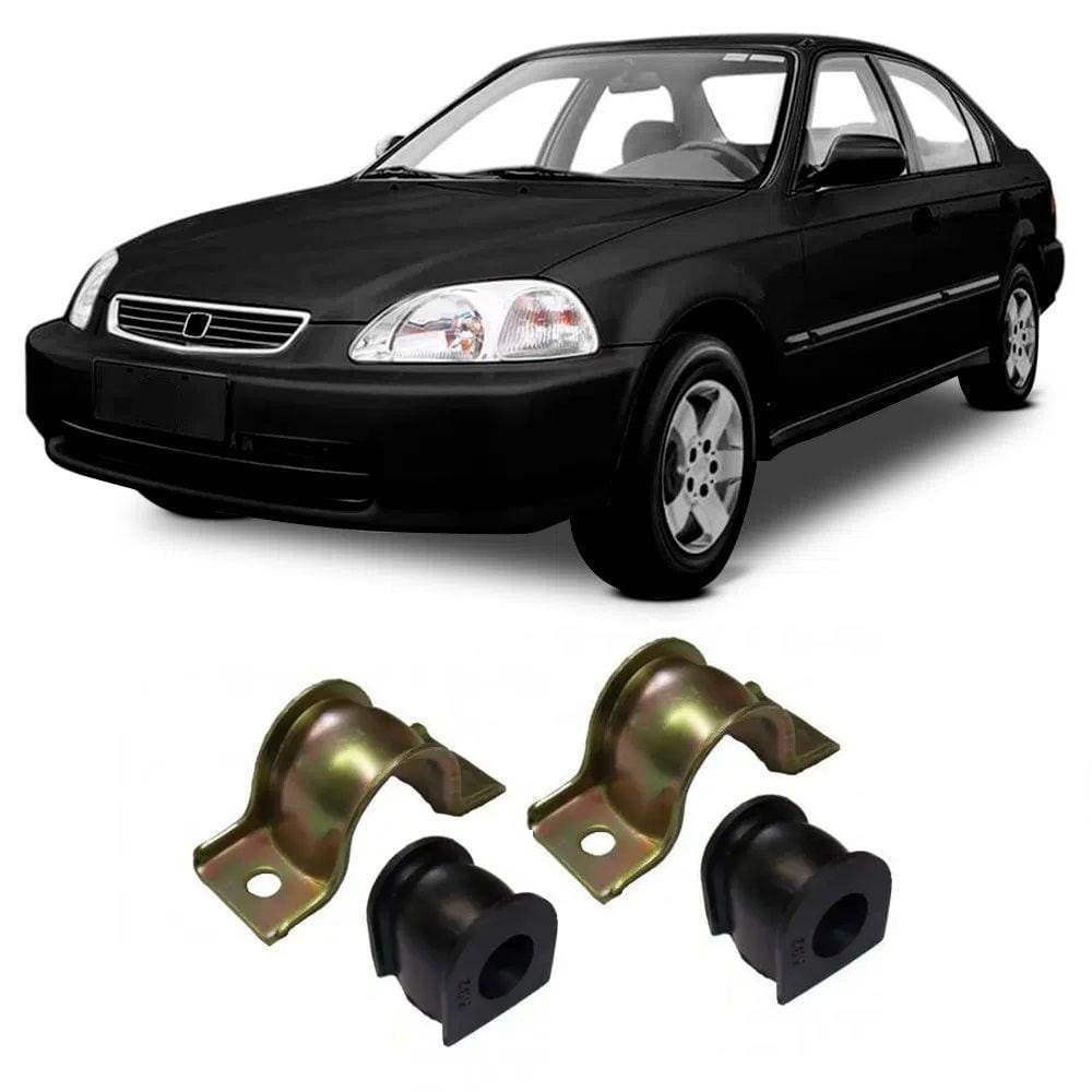 Kit Estabilizador Honda Civic Dianteiro 1991 Até 2000 24MM - O Par