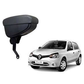 Apoio de Braço Descanso Suporte Encosto Clio 2004 ate 2016 Grafite
