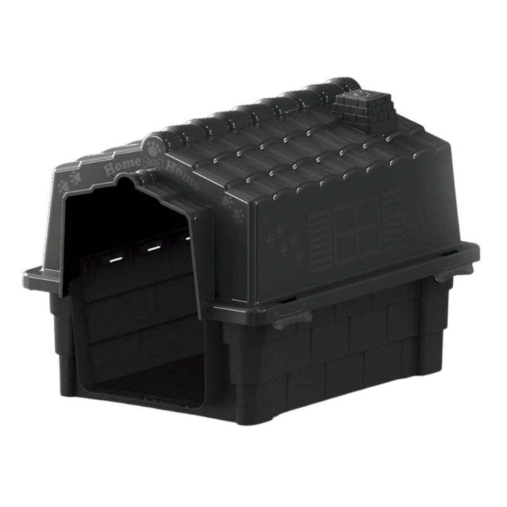 Casinha Para Cães Evolution Pet Injete N3 Preto