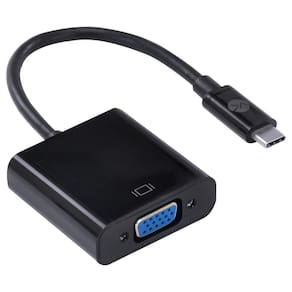 Adaptador Usb Tipo C X Vga Femea Full Hd 1080p 20cm