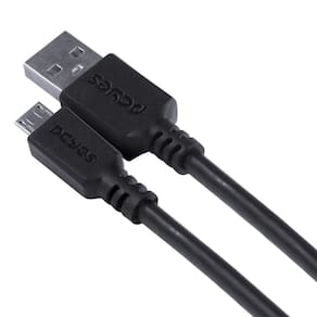 Cabo Micro Usb Para Usb A 2.0 Para Celular 2 Metro Preto