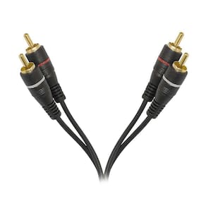 Cabo De Audio Evus Standard C-017 Gold 2rca+2rca Macho 1,5m