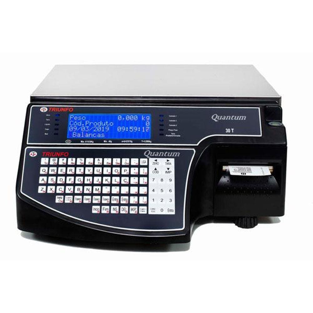 Balança Profissional 15/30kg Quantum 30-T Tripla Escala Triunfo