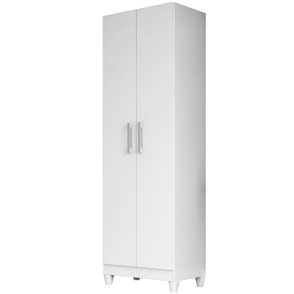 Armário Organizador Multiuso Íris 2 Portas Branco Moval