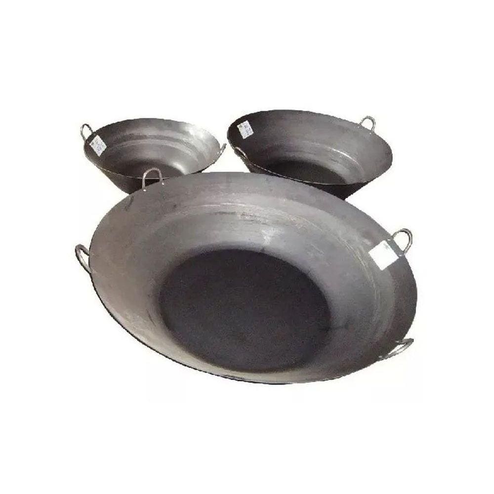 Tacho Beira Alta Preto Aço Carbono 80 Litros 91,5cm Diâmetro